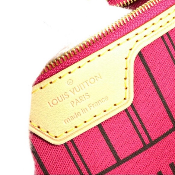 Authentic Louis Vuitton neverfull MM pivone NEW - Picture 9 of 11